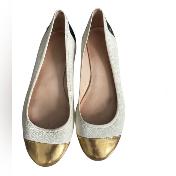 Kate Spade White and Gold Flats - Picture 13 of 13